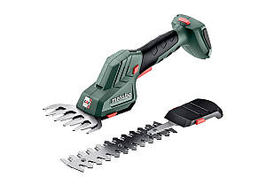 Акумуляторні ножиці для кущів і газону Metabo SGS 18 LTX Q, пластиковий кейс (601609860)