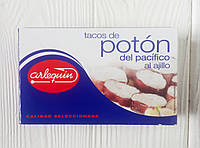 Шматочки восьминога в часниковому соусі Arlequin Poton del pacifico al ajillo 111г/72г (Іспанія)