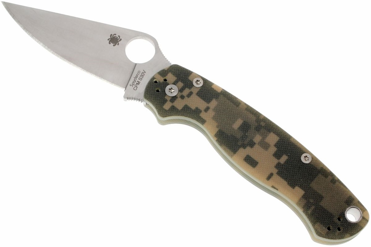 Ніж Spyderco Para-Military 2, S30V, Camo