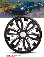 Ковпаки колісні Avalon Silver Black R15