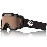 Комфортные очки для катания на лыжах и сноуборде Dragon D1 OTG Black линза Lumalens Silver Ion