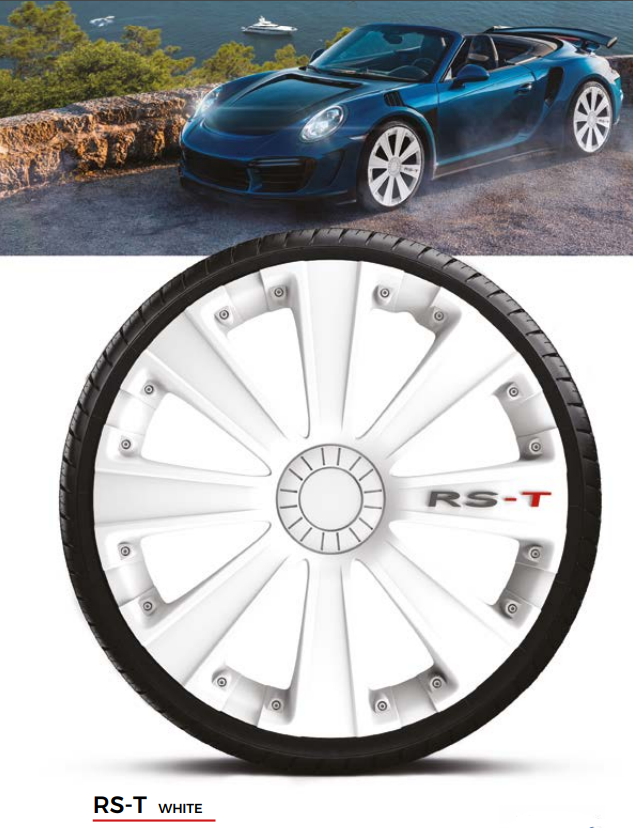 Колісні ковпаки RS-T White R14