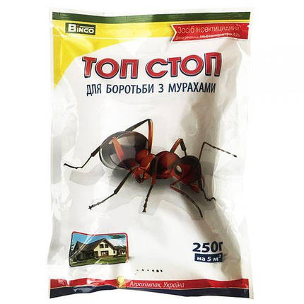 Топ Стоп, 250 г, засіб боротьби з мурашками, фото 1