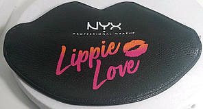 Косметичка Ulta Xo Lippie Love Nyx Lips Makeup Bag Black Lip на блискавці