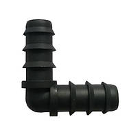 Коліно для крапельної трубки 16х16мм