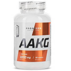 Аргінін Progress Nutrition AAKG 1000mg (90 таблеток.)