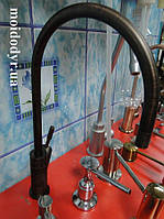 Кран (змішувач) для систем фільтрації води (темна матова мідь)