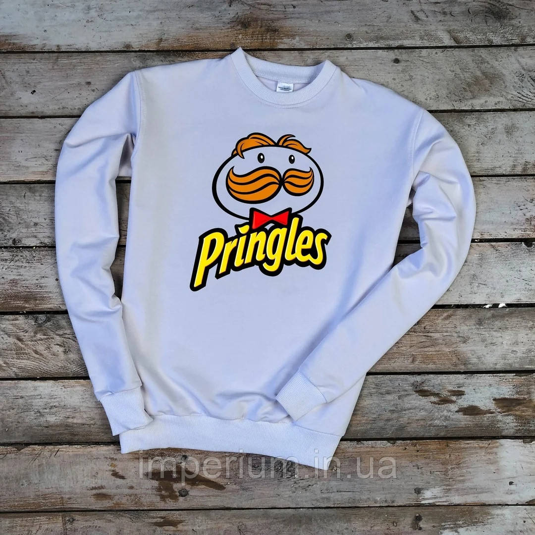 Стильний світшот | кофта з логотипом pringles