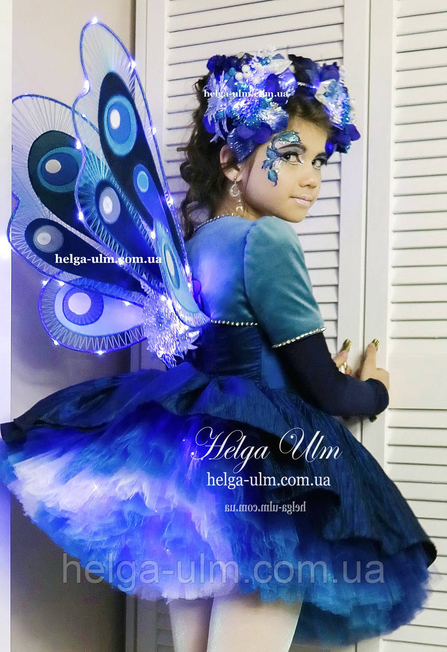Карнавальний костюм "Фея", "Метелик", "Ніч". ПРОКАТ по Україні, фото 1