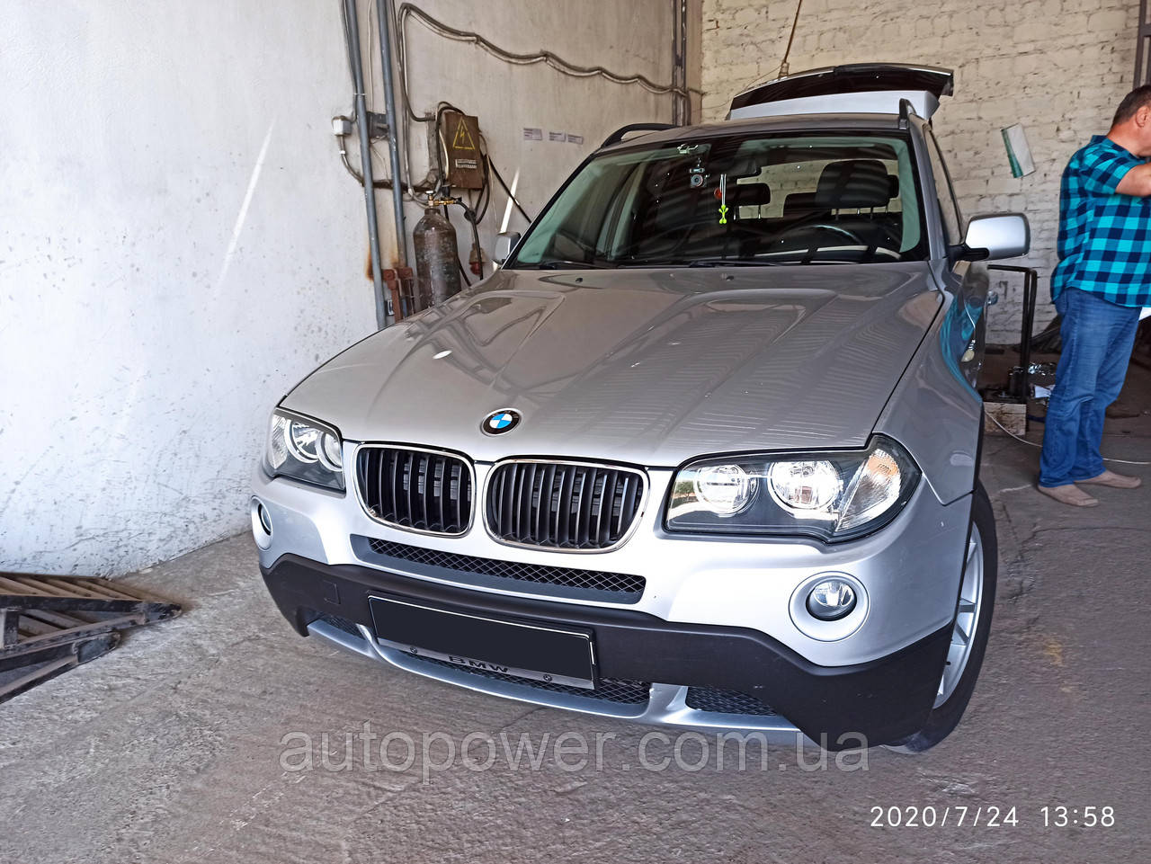 Фаркоп на BMW Х3 2006- 2010 - фото 2 - id-p1366970732