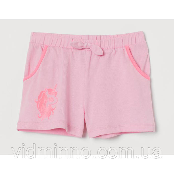 Дитячі шорти Єдиноріг H&M на дівчинку 4-6 років - р.110/116 /38812/, фото 1