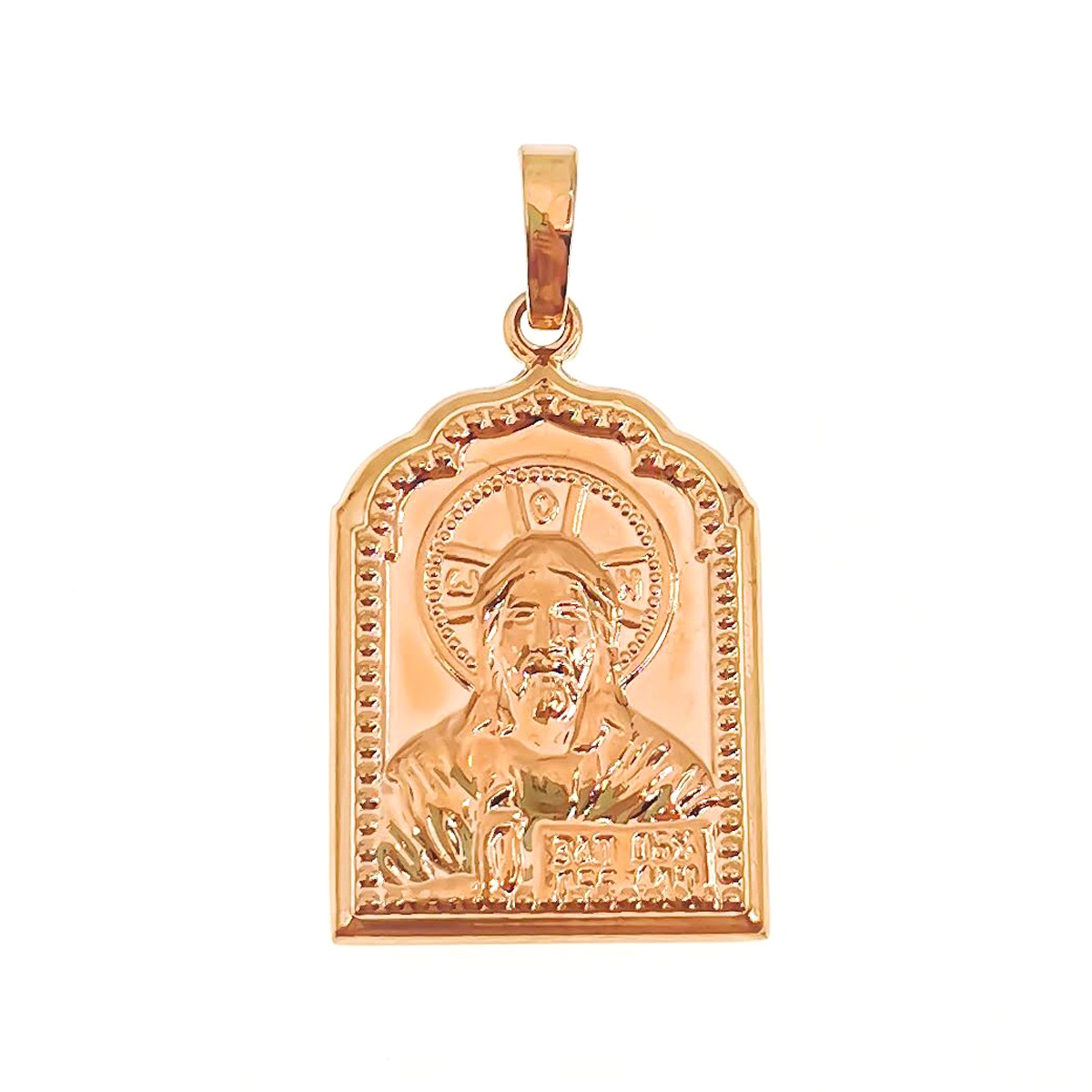 Іконка Xuping "Господь Вседержитель" з медичного золота, позолота 18K, 42538