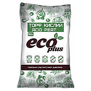 Торф кислий ECO PLUS, 50 л