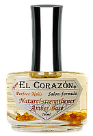 El Corazon Perfect Nails Выравнивающая база с янтарной кислотой "Natural strengthener Amber Base" № 436