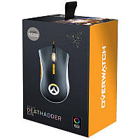 Мышь USB RAZER DeathAdder OVERWATCH, Игровая мышь с подсветкой