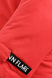 Довгий чоловічий пуховик Finn Flare W19-42008-300 червоний 2XL, фото 7