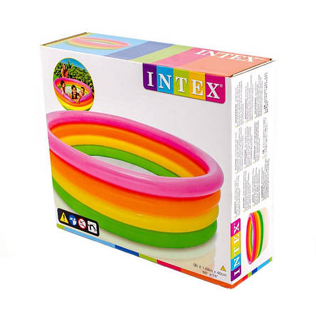 Дитячий басейн Intex 56441, 168-45 см, фото 2