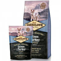 Корм для цуценят Carnilove Salmon&Turkey For Puppies (лосось та індичка), 12 кг