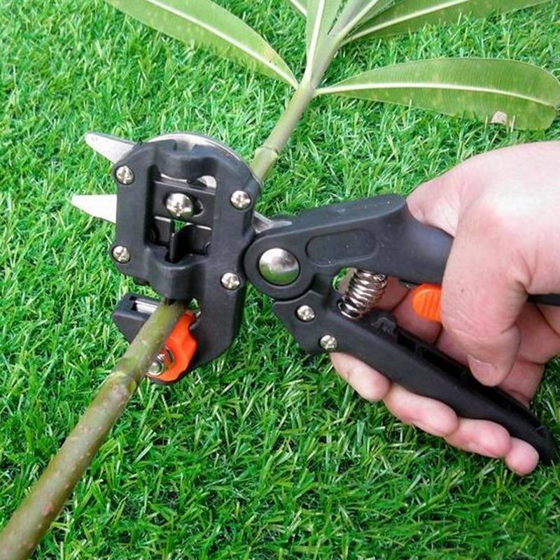 Професійний привівальний секатор Professional Grafting Tool з 3 ножами для обрізання та щеплення дерев