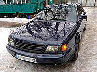 Реснички на фары Audi A6 C4 1994-1997 / Ауди А6 С4 1994-1997 (стеклопластик, под покраску)