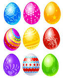 Вафельна картинка Великодні яйця <unk> Їстівні картинки Яйця різні <unk> Великодня яйце картинки Формат А4, фото 4