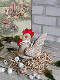 Великодня курочка Пряник , Н-14-16 см, великодній декор., фото 4