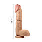 Фалоїмітатор Legendary King Sized Realistic Dildo 10.5", 28х5,6 см., фото 6