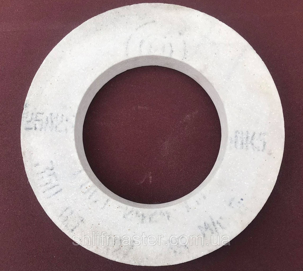 Абразивный круг шлифовальный электрокорунд белый 25А ПП 350х100х203 25-40 СМ-СТ/F60-F40 K-O - фото 1 - id-p647137495