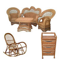 Плетені меблі з лози