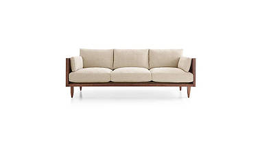 М'який дерев'яний диван "Мона", м'який дерев'яний диван за індивідуальними розмірами, зручний м'який диван, фото 2