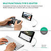 Кабель Ugreen Type-C to USB 3.0 OTG адаптер 15СМ White (US203), фото 2