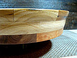 Дерев'яна тарілка ручної роботи,сегментна ,, фото 5