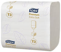 Туалетная листовая бумага Tork Premium 114276