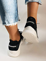 Стильні жіночі кеди-білі кросівки.В'язаний текстиль з сіткою.Відмінна якість! 36-39 Vellena, фото 2