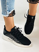 Стильні жіночі кеди-білі кросівки.В'язаний текстиль з сіткою.Відмінна якість! 36-39 Vellena, фото 10