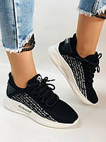 Стильні жіночі кеди-білі кросівки.В'язаний текстиль з сіткою.Відмінна якість! 36-39 Vellena, фото 6