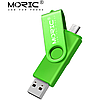 USB Флешка 2в1 256GB MicroUSB/USB 2.0 для телефону, комп'ютера OTG Moric 256Б Фіолетовий, фото 5