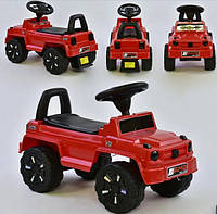 Детская машинка-толокар JOY 809 V-10505 Красный (световые эффекты, багажник)