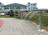 Велопаровка ECHO вертикальна з неіржавкої сталі на 4 місця, фото 3