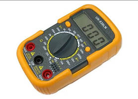 Мультиметр кишеньковий універсальний Digital UK-830LN, підсвічування, захисний корпус