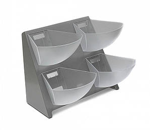 Стійка для інгредієнтів на 4 осередки двоярусна