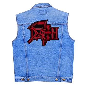 Нашивка наспинна Death (new red logo)