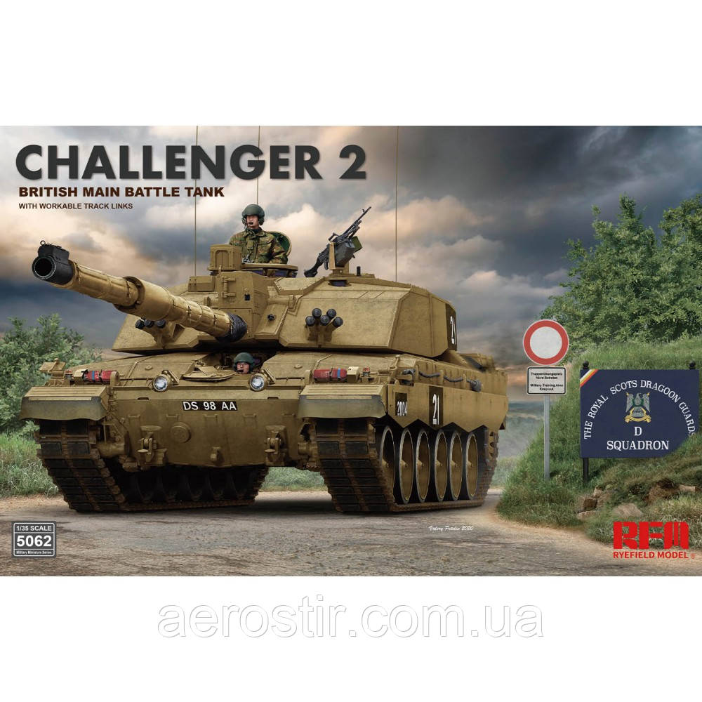 ТАНК CHALLENGER 2 1/35 RFM 5062