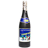 Хлопавка пневматична, - шампанське, 50 см, різнокольорові фігурки з фольги (400508), фото 2