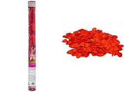 Хлопавка 60 см, пневматична, червоні тканинні сердечка (400669-3)