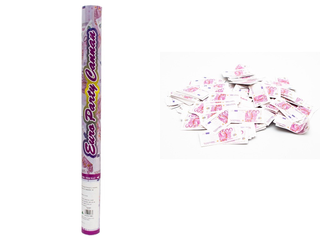 Хлопавка 60 см, пневматична, мікрокупюри Євро (400782), фото 1