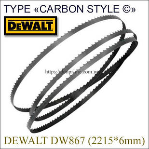 DeWALT  ⁇  Полотняне полотно для дерева для столярної роботи DW DT8472 (2215x10x9,4 мм)