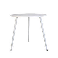 Стіл обідній Modern lite 3L white дсп h18 біла d800 мм (Новий Стиль ТМ)