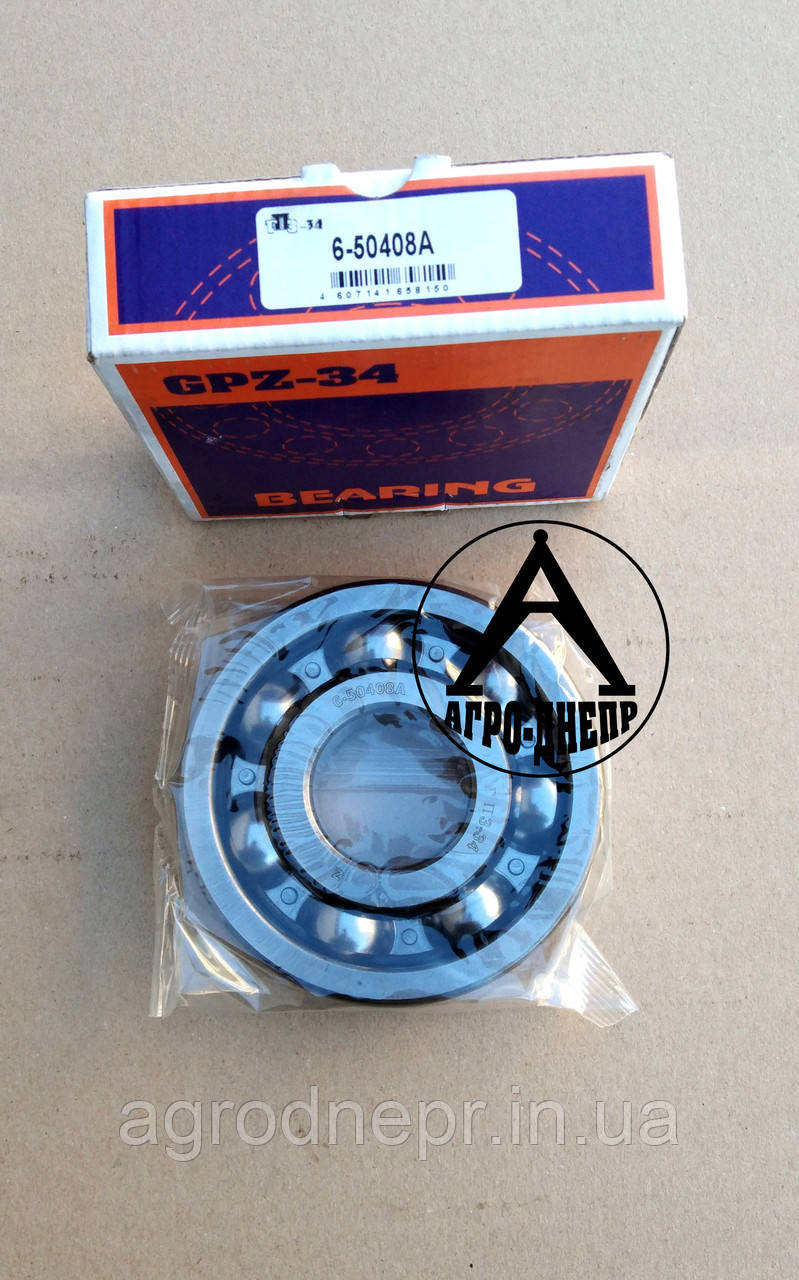 Підшипник 6-50408A (34 ПЗ) (6408N/P6)