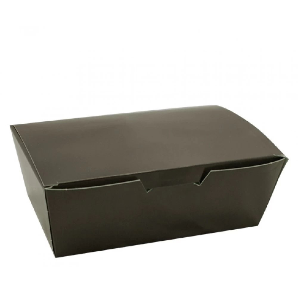 Коробка для нагетсів та суші чорна 165х105х58 мм (велика)